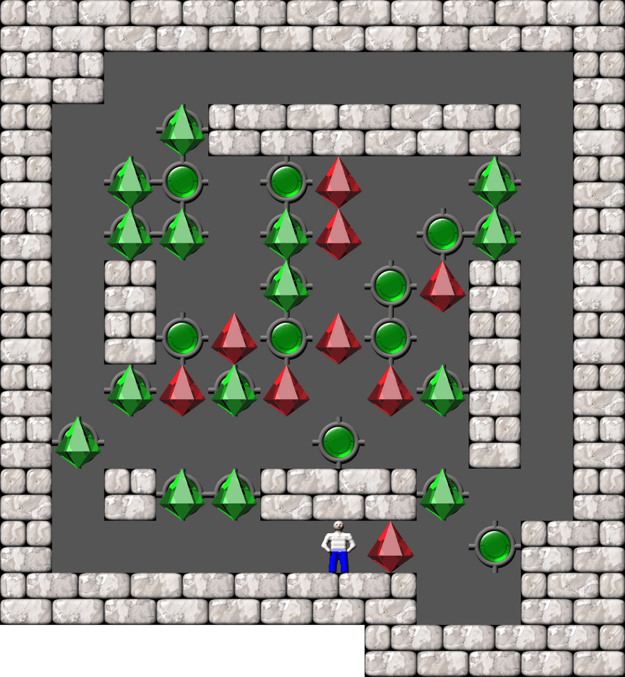Сокобан fun levels уровень 10